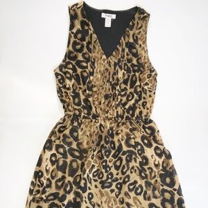 Pinky | Leopard Print Dress Size Medium